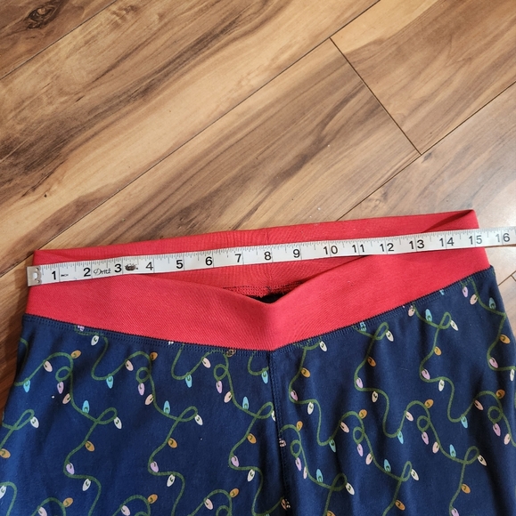 Pact Organic Dream Bigger Pajama Set Christmas Lights Size L - Picture 16 of 16